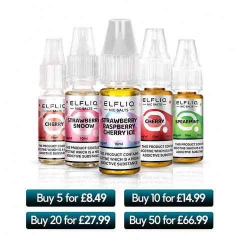 ELF LIQ By Elfbar 10/20mg - 10ml Nic Salts