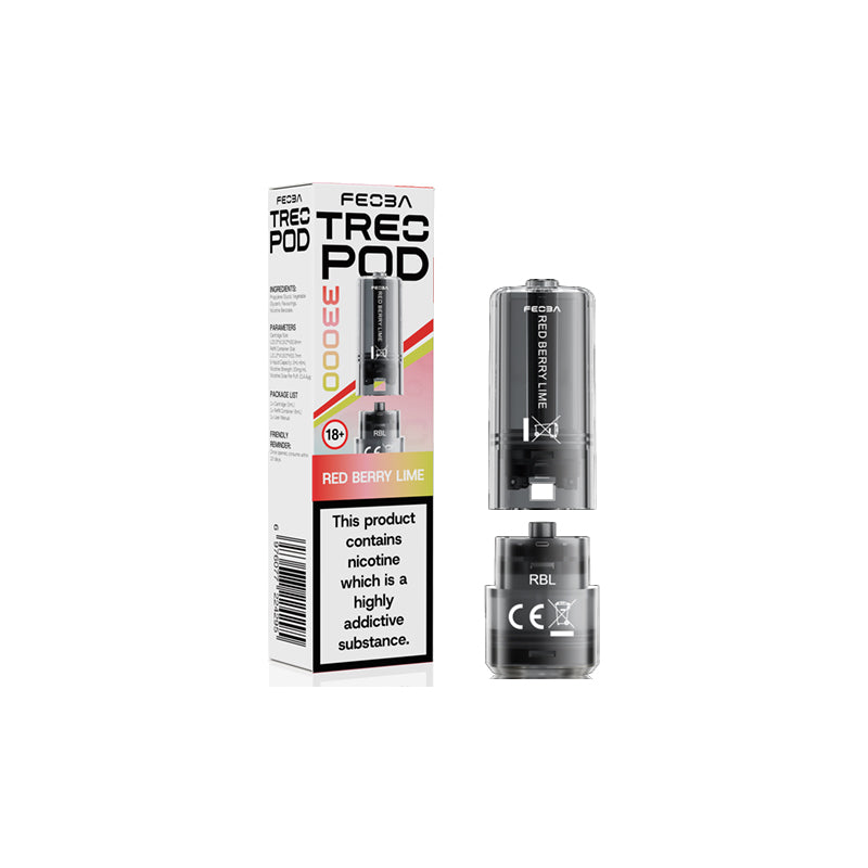 Feoba-Treo-Replacement-Pods-Red-Berry-Lime