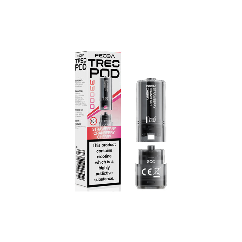 Feoba-Treo-Replacement-Pods-Strawberry-Cranberry-Cherry