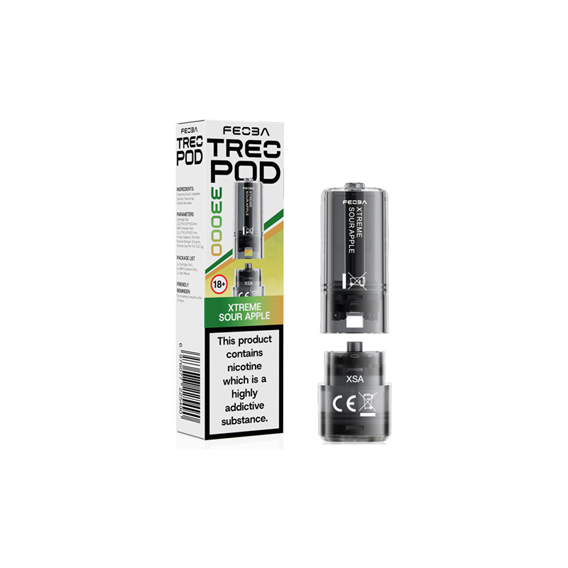 Feoba-Treo-Replacement-Pods-Xtreme-Sour-Apple