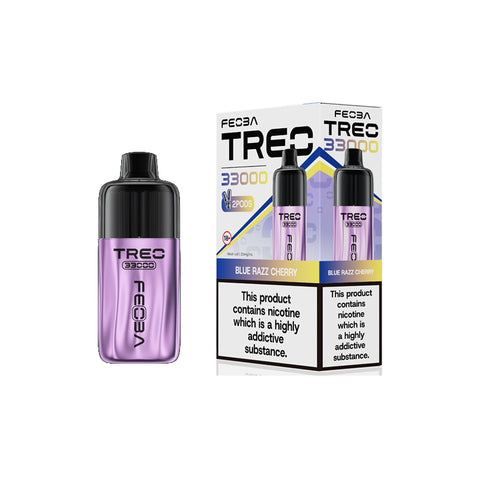 Feobo-Treo-33K-Pod-Kit-Blue-Razz-Cherry