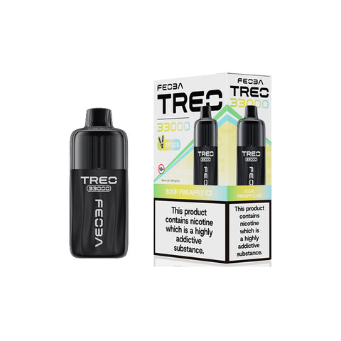 Feobo-Treo-33K-Pod-Kit-Sour-Pineapple-Ice