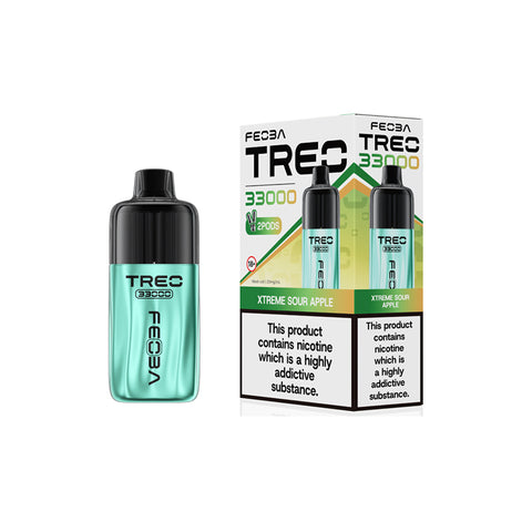 Feobo-Treo-33K-Pod-Kit-Xtreme-Sour-Apple