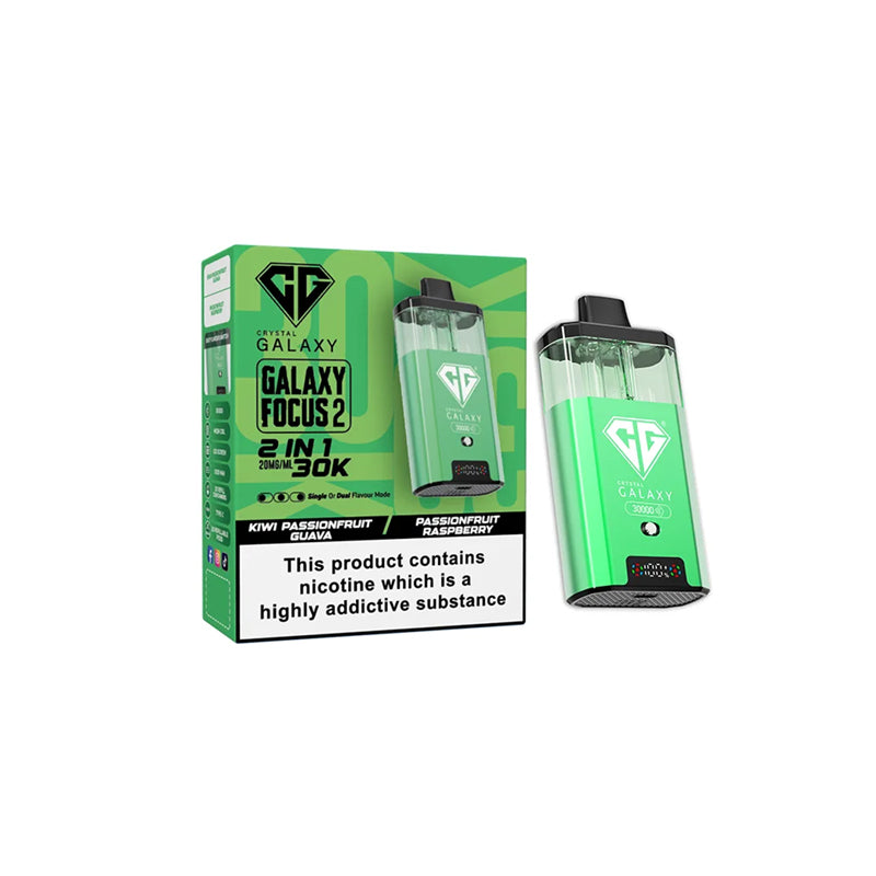 Crystal Galaxy Focus 2 30K 20mg Replaceable Prefilled Pod Vape Kit