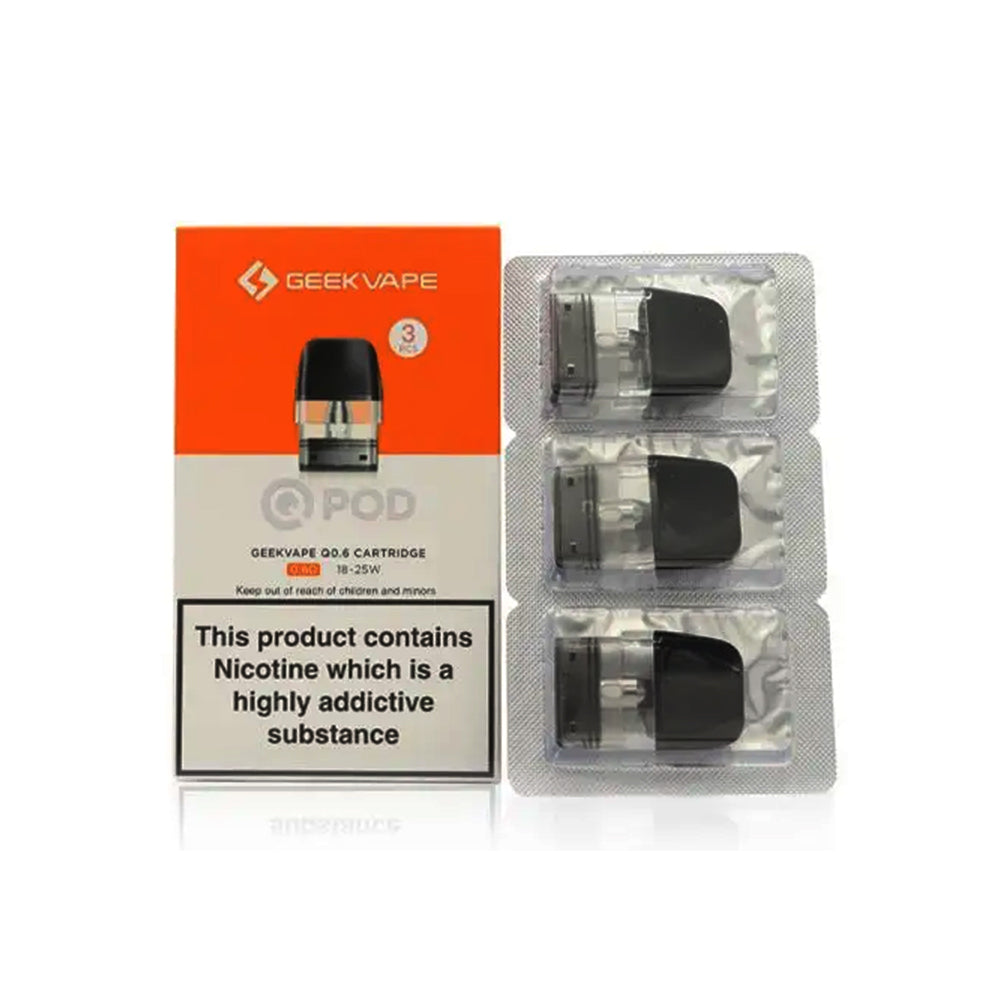 Geekvape Sonder Q 2ml Replacement Pods - Vape 4 World Vape4World Geekvape Sonder Q 2ml Replacement Pods - Vape 4 World Vape4World