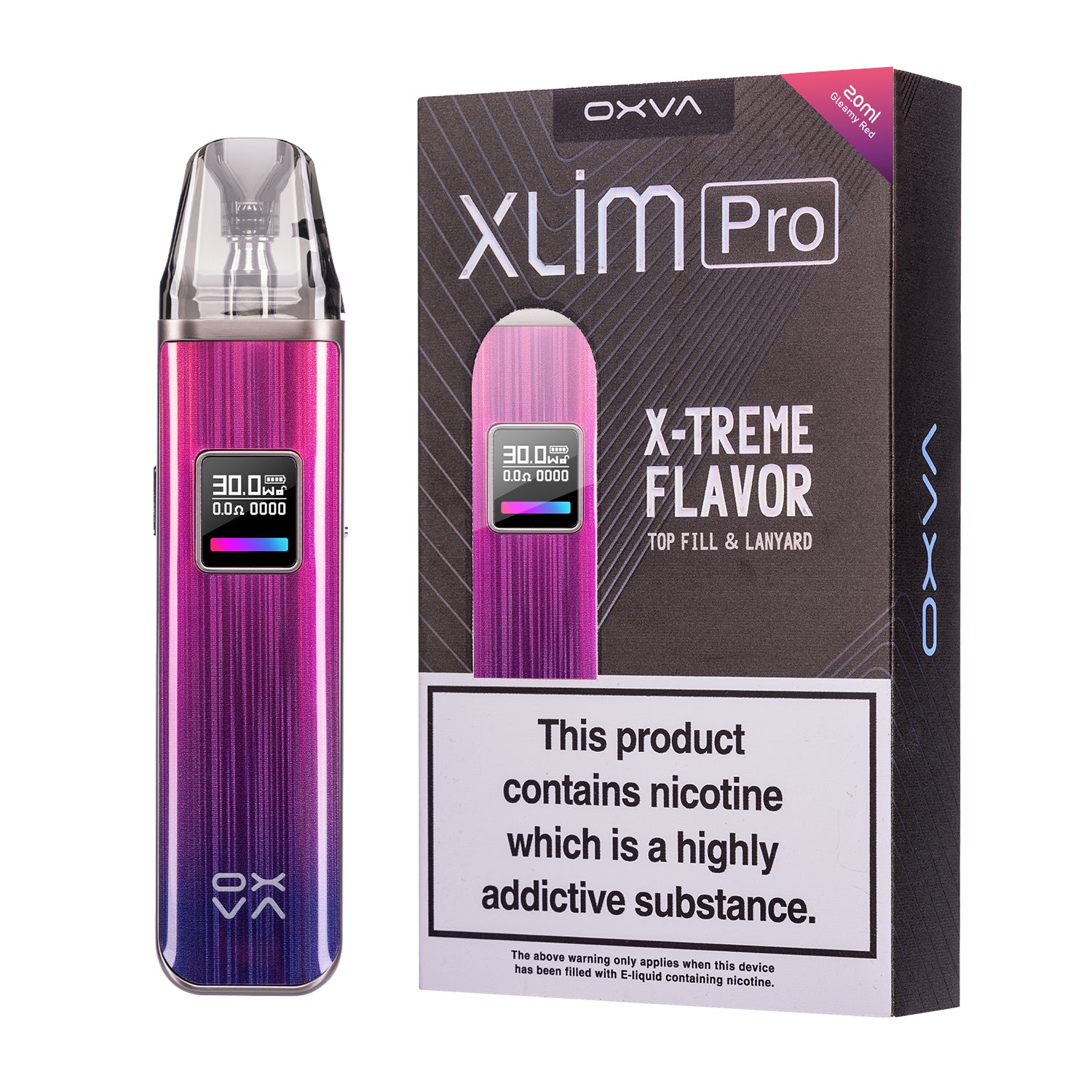 Xlim Pro Pod Kit Gleamy Red