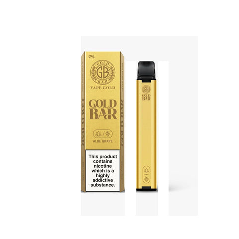 Ske Crystal Gold Bar 600 Puffs Disposable Vape Kit