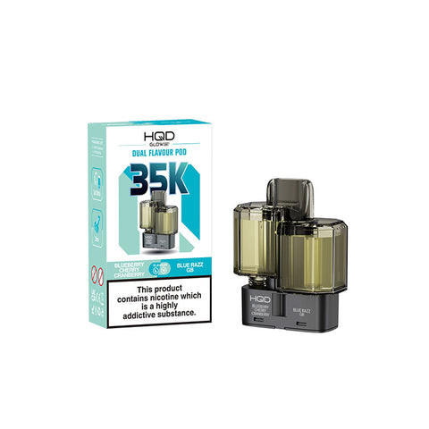 HDQ Glow Air 35K 20mg Prefilled Replacement Pods (Pack of 5)