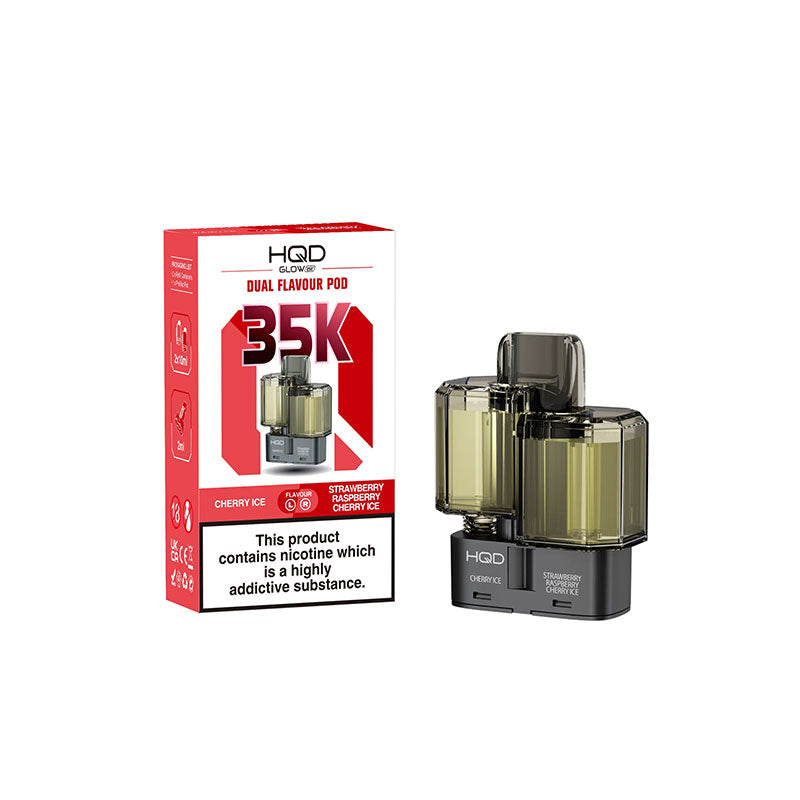 HDQ Glow Air 35K 20mg Prefilled Replacement Pods