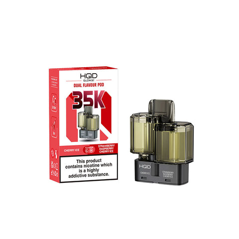 HDQ Glow Air 35K 20mg Prefilled Replacement Pods (Pack of 5)