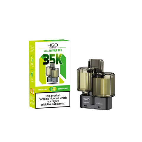 HDQ Glow Air 35K 20mg Prefilled Replacement Pods (Pack of 5)