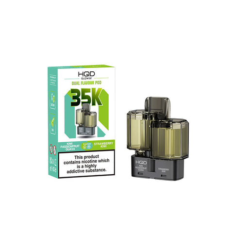 HDQ Glow Air 35K 20mg Prefilled Replacement Pods (Pack of 5)