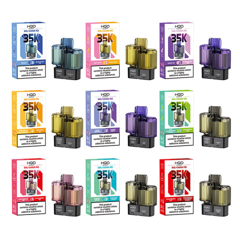 HDQ Glow Air 35K 20mg Prefilled Replacement Pods (Pack of 5)