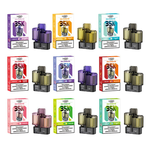HDQ Glow Air 35K 20mg Prefilled Replacement Pods (Pack of 5)