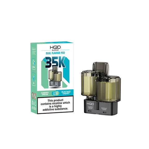 HDQ Glow Air 35K 20mg Prefilled Replacement Pods (Pack of 5)