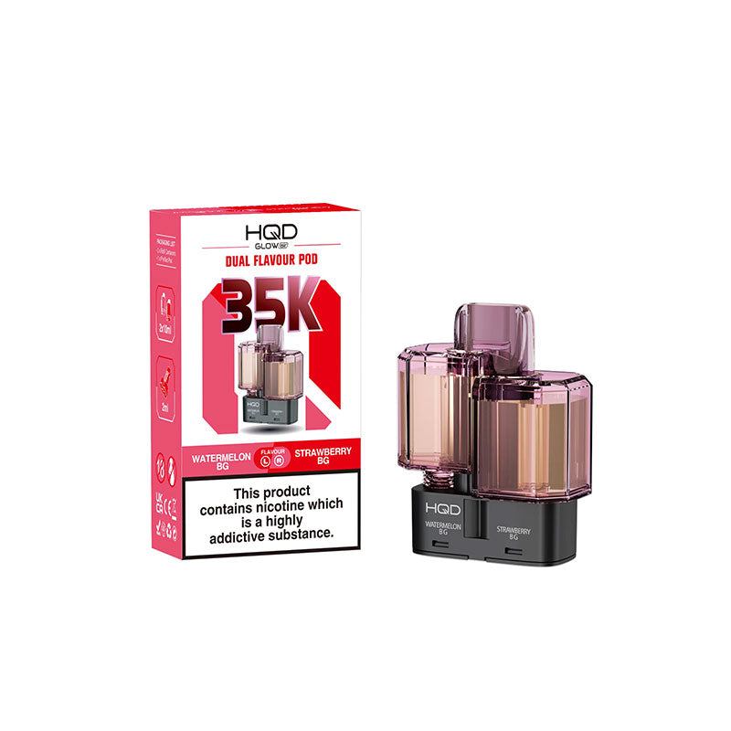 HDQ Glow Air 35K 20mg Prefilled Replacement Pods