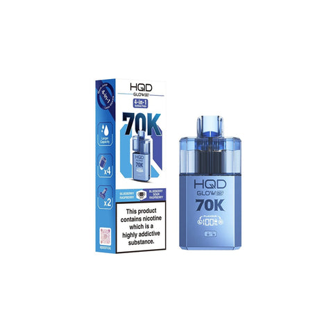 HQD-Glow-Air-70k-Prefilles-Pod-Kit-Blueberry-Raspberry-Blueberry-Sour-Raspberry