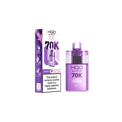 HQD-Glow-Air-70k-Prefilles-Pod-Kit-Grape-GB-Strawberry-GB