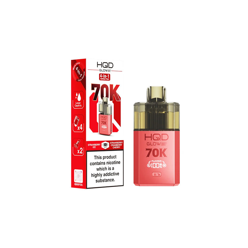 HQD-Glow-Air-70k-Prefilles-Pod-Kit-Strawberry-Ice-Strawberry-Cranberry-Cherry