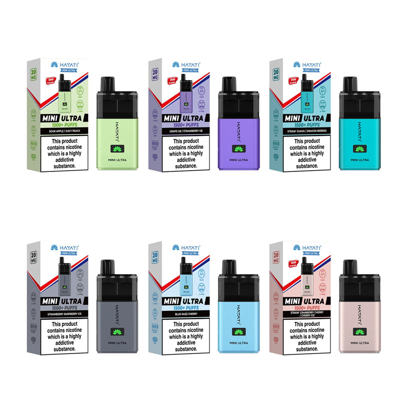 Hayati Mini Hayati Mini Ultra 1500 20mg Prefilled Pod Vape Kit – Vape4World