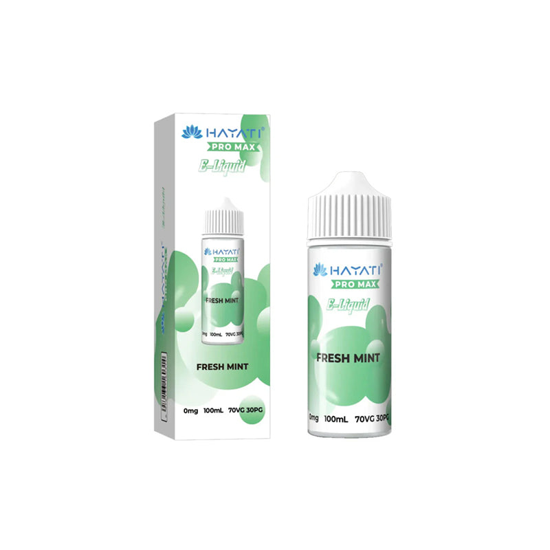 Hayati-Pro-Max-100ml-E-Liquid-Fresh-Mint  800 × 800px