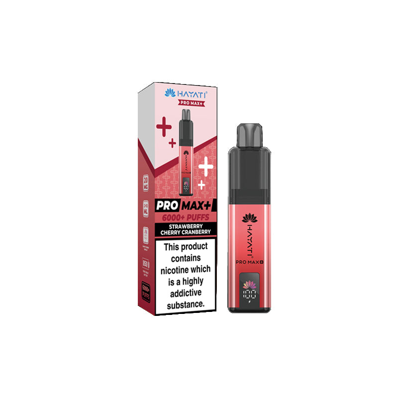 Hayati Pro Max Plus 6000-6K Puffs 20mg Prefilled Pod Vape Kit Vape4World Hayati Pro Max Plus 6000-6K Puffs 20mg Prefilled Pod Vape Kit Vape4World