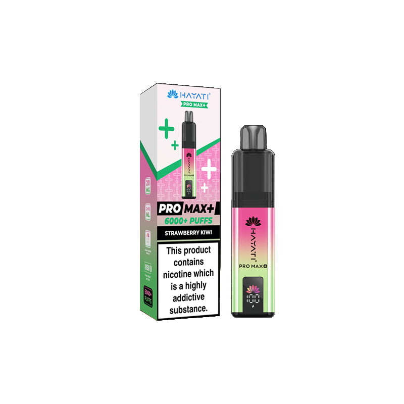 Hayati Pro Max Plus 6000-6K Puffs 20mg Prefilled Pod Vape Kit Vape4World Hayati Pro Max Plus 6000-6K Puffs 20mg Prefilled Pod Vape Kit Vape4World