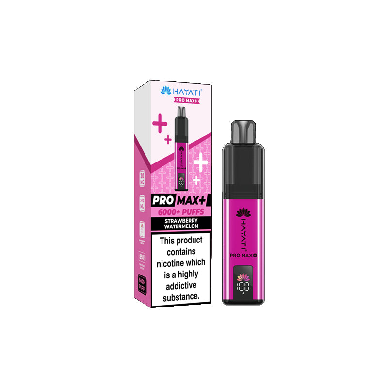 Hayati Pro Max Plus 6000-6K Puffs 20mg Prefilled Pod Vape Kit Vape4World Hayati Pro Max Plus 6000-6K Puffs 20mg Prefilled Pod Vape Kit Vape4World