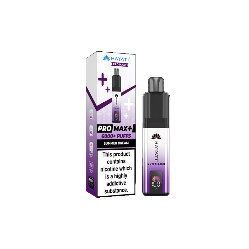 Hayati Pro Max Plus 6000-6K Puffs 20mg Prefilled Pod Vape Kit Vape4World Hayati Pro Max Plus 6000-6K Puffs 20mg Prefilled Pod Vape Kit Vape4World