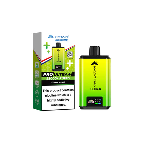 Hayati Pro Ultra Plus 25K Prefilled Pod Vape Kit