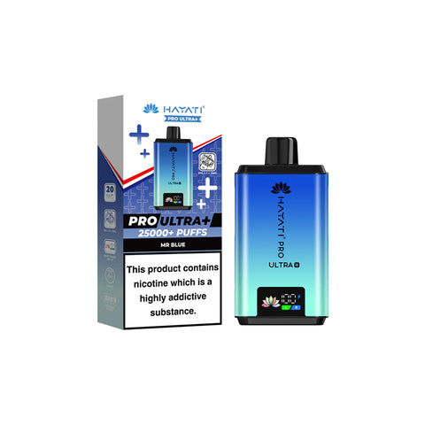 Hayati Pro Ultra Plus 25K Prefilled Pod Vape Kit