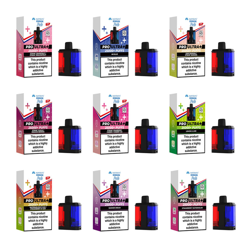 Hayati Pro Ultra Plus 25K Prefilled Pods