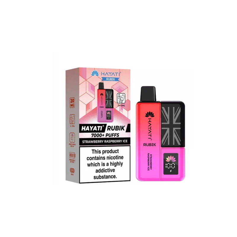 Hayati-Rubik-7K-Disposable-Strawberry-Raspberry-Ice