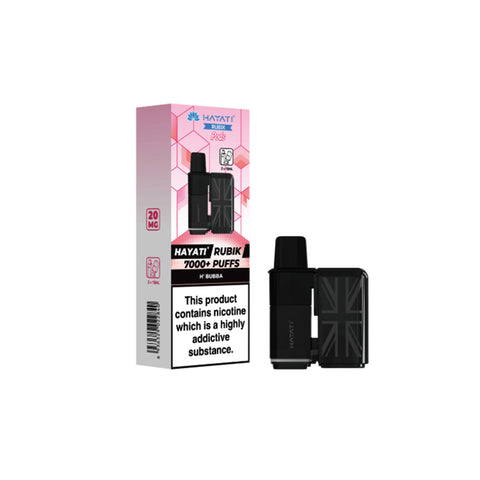 Hayati Rubik 7000 Puffs 20mg Prefilled Replacement Pods