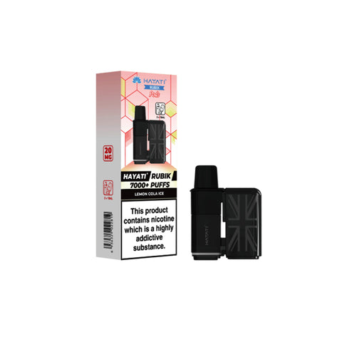 Hayati Rubik 7000 Puffs 20mg Prefilled Replacement Pods