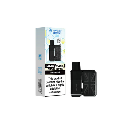 Hayati Rubik 7000 Puffs 20mg Prefilled Replacement Pods