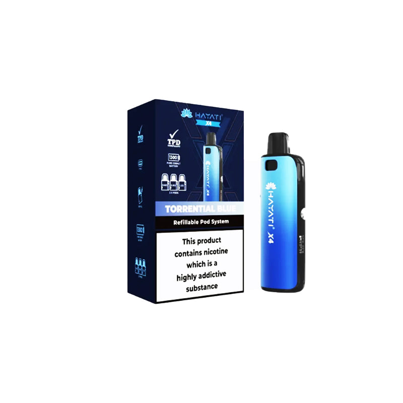 Hayati X4 Pod Vape Kit Vape4World Hayati X4 Pod Vape Kit Vape4World