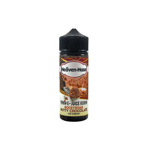 Heaven_Haze_E_Juice_100ml_Rocky_Road_nuty_Choclate_Ice_cream