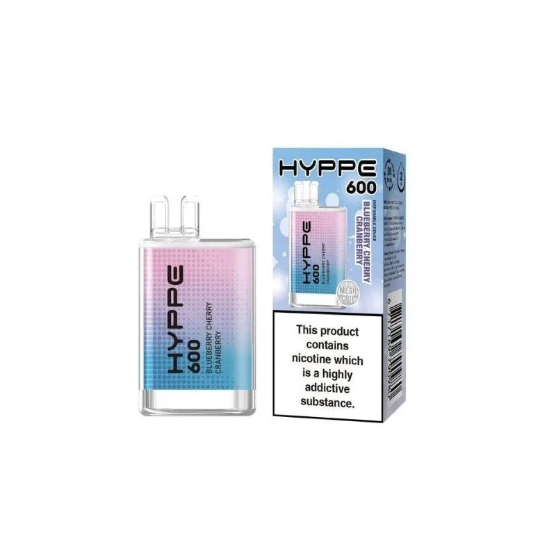 Hyppe-600-Disposable-Vape-Blueberry-Cherry-Cranberry  800 × 800px