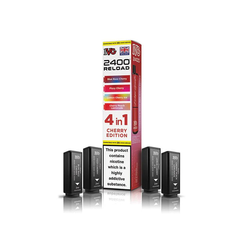 IVG-2400-4-in-1-Reload-Prefilled-Pods-Cherry-Edition