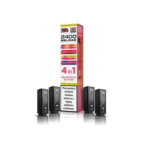 IVG-2400-4-in-1-Reload-Prefilled-Pods-Grapefruit-Edition