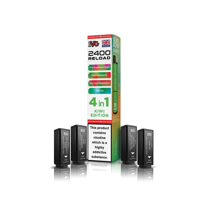 IVG-2400-4-in-1-Reload-Prefilled-Pods-Kiwi-Edition