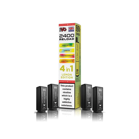 IVG-2400-4-in-1-Reload-Prefilled-Pods-Lemon-Eition