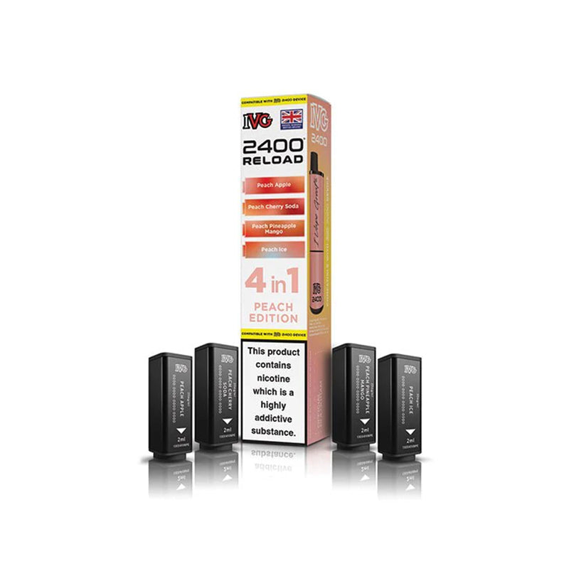 IVG-2400-4-in-1-Reload-Prefilled-Pods-Peach-Edition