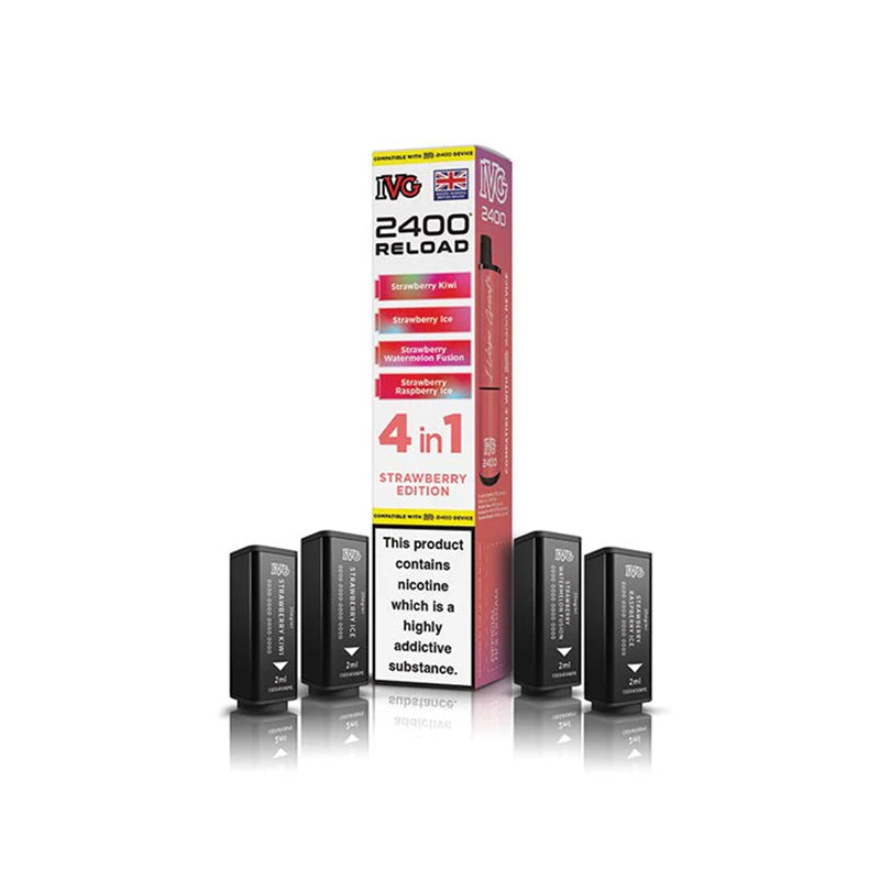 IVG-2400-4-in-1-Reload-Prefilled-Pods-Strawberry-Edition