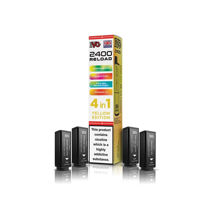 IVG-2400-4-in-1-Reload-Prefilled-Pods-Yellow-Edition