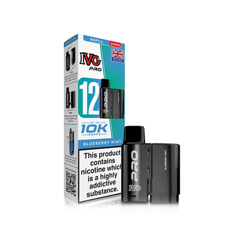 IVG-Pro-12-Prefilled-10K-Replacement-Pods-Blueberry-Mint