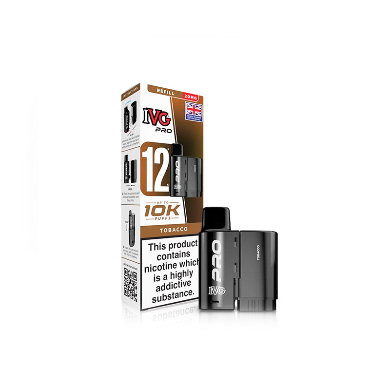 IVG-Pro-12-Prefilled-10K-Replacement-Pods-Tobacco