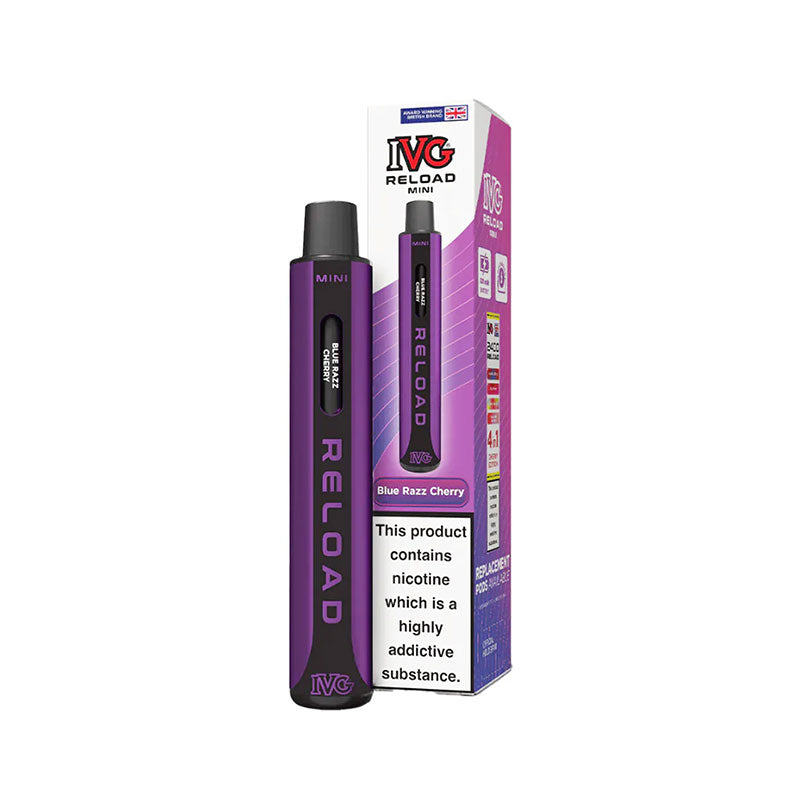 IVG Reload Mini 600 Prefilled Pod Vape Kit (Pack of 10)