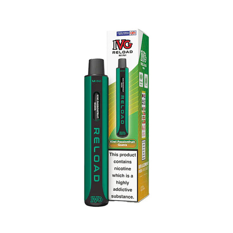 IVG Reload Mini 600 Prefilled Pod Vape Kit (Pack of 10)